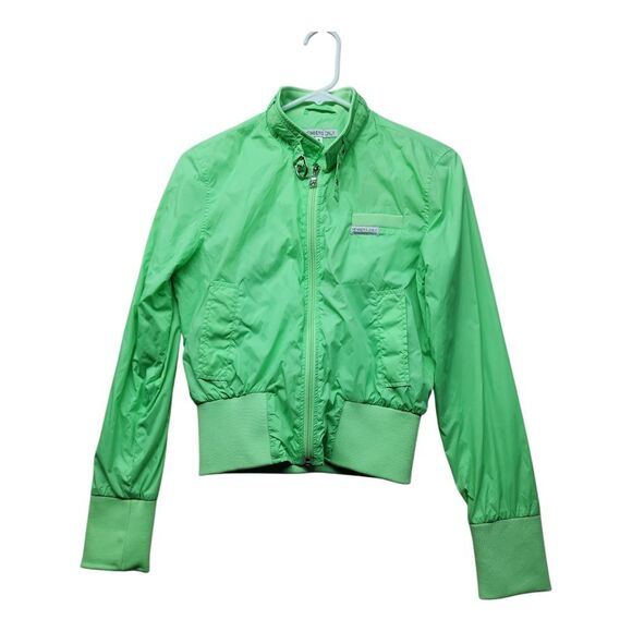 Members Only Jackets & Blazers - Members Only‎ Womens Neon Green Jacket Size Small